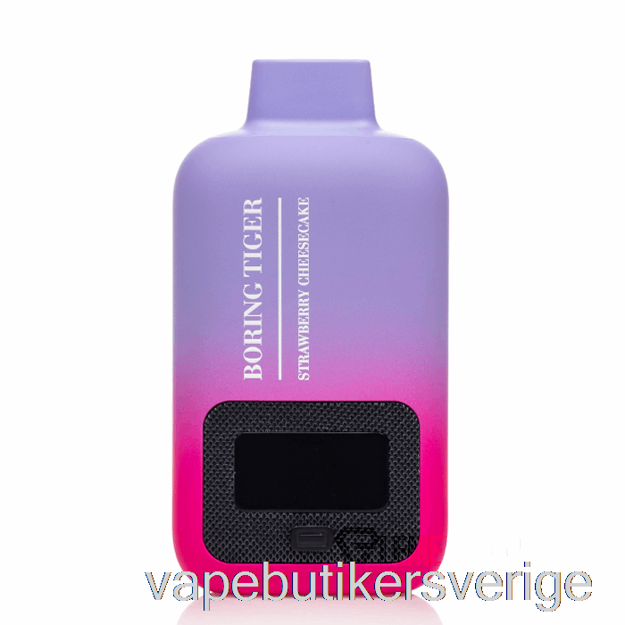 Vape Sverige Luffbar Boring Tiger 25000 Engångs Jordgubbscheesecake